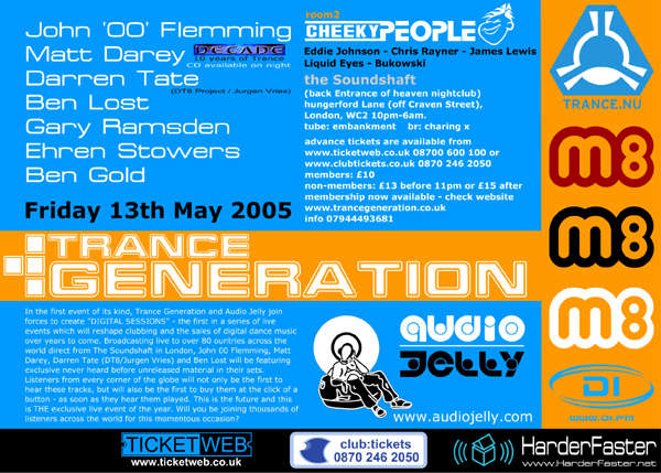 DJ appearance flyer